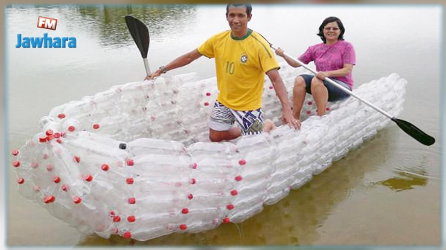 قوارب-من-القوارير-البلاستيكية-في-شواطئ-نابل